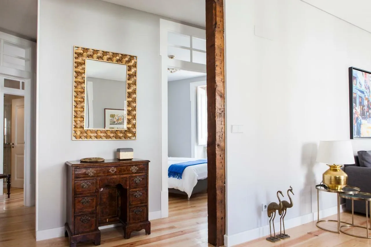 Alfama Sophisticate Flat With Balconies 2Bedrs 2Baths & Ac In 19Th Century Building Historic Center Apartment Lisbon Portugal